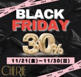 BLACK FRIDAY30%OFF！