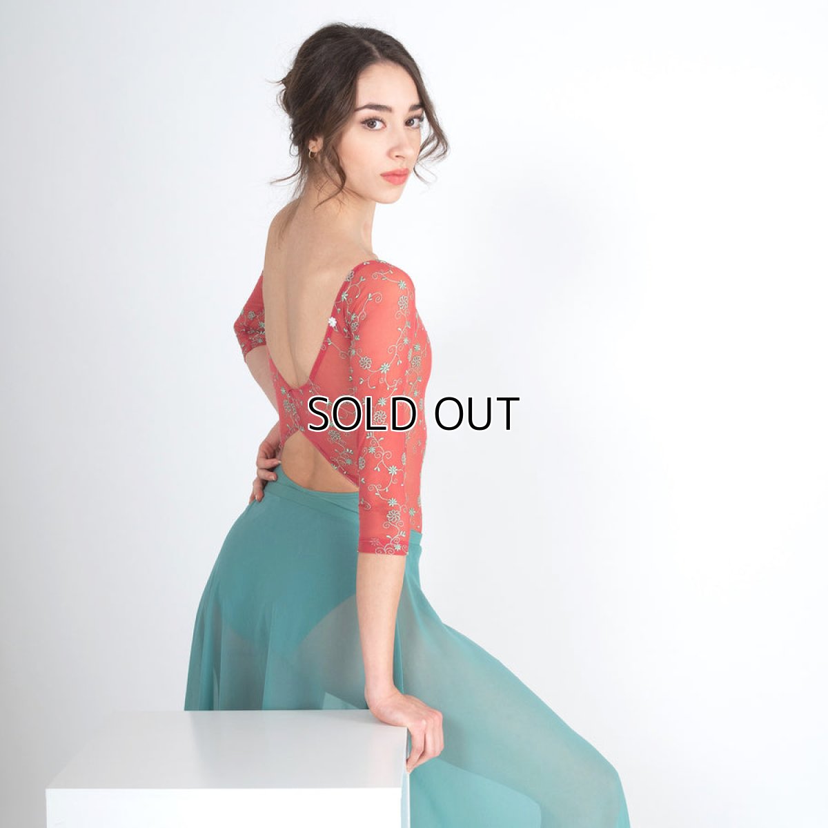 画像3: 【CHERIE'S CLOSET×Maochka】 】ペアレッスンコーデ（Emerald） (3)