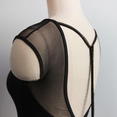 画像8: 【LEVDANCE】  marguerite cap sleeve leotard (8)