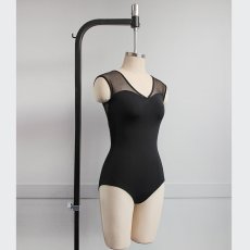 画像6: 【LEVDANCE】  marguerite cap sleeve leotard (6)