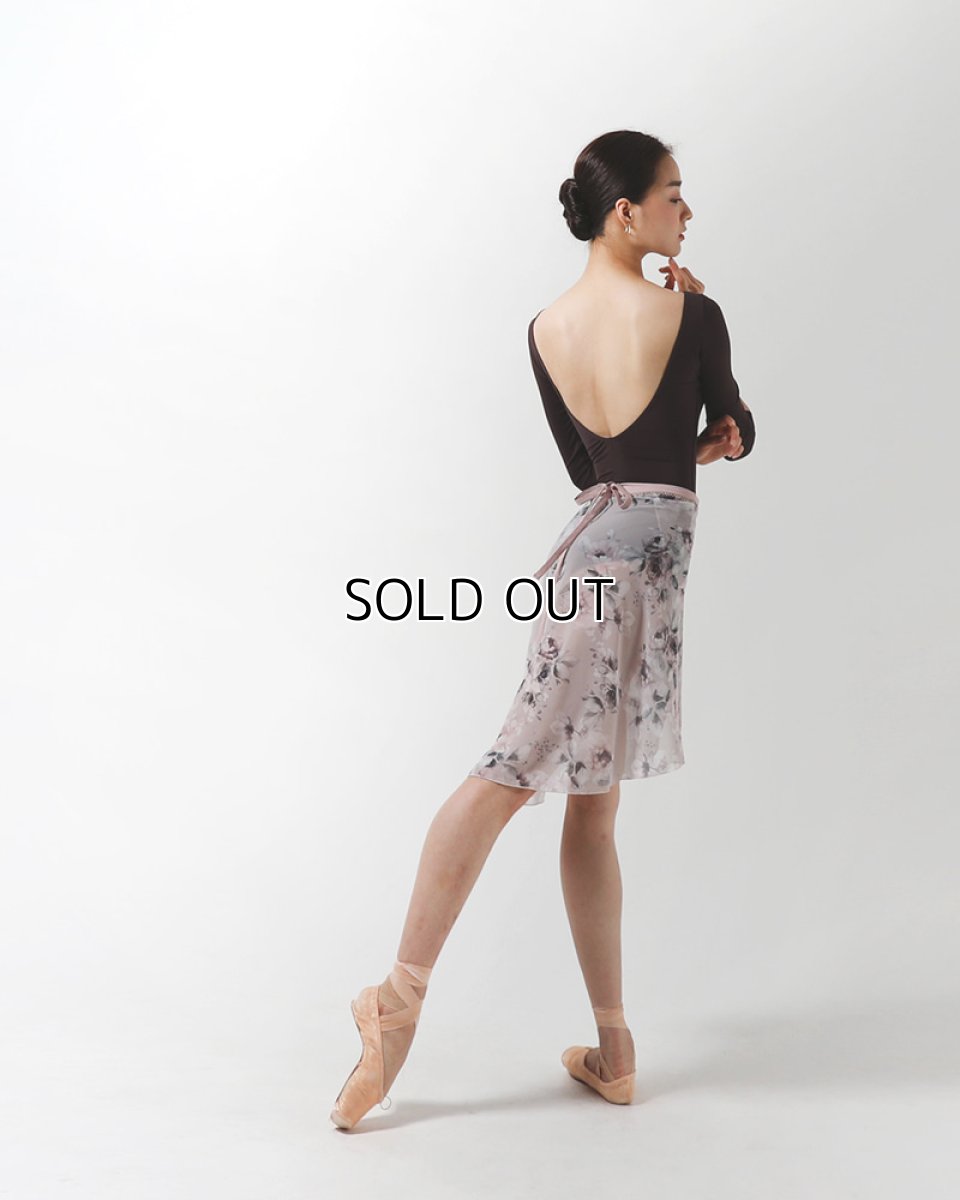 画像1: 【LEVDANCE】  elisee floral wrap skirt MIDI (1)