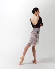 画像1: 【LEVDANCE】  elisee floral wrap skirt MIDI (1)