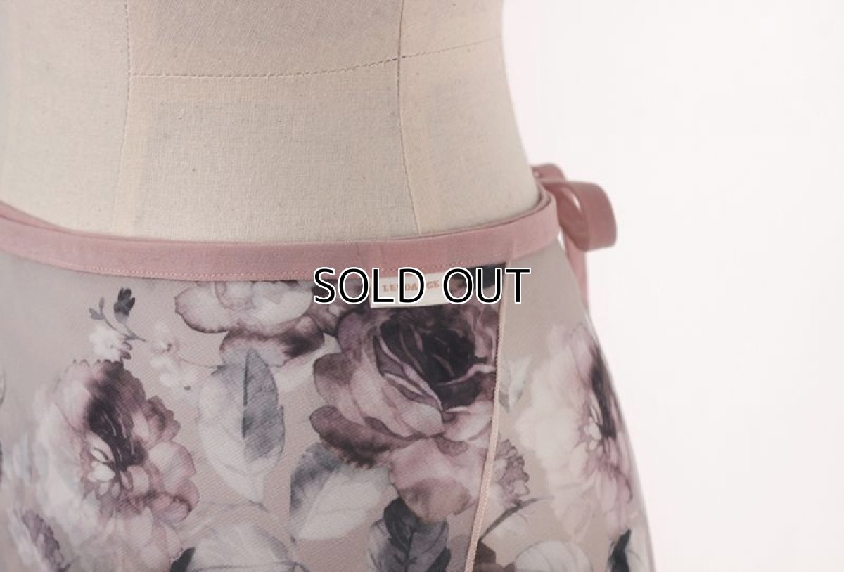 画像4: 【LEVDANCE】  elisee floral wrap skirt MIDI (4)