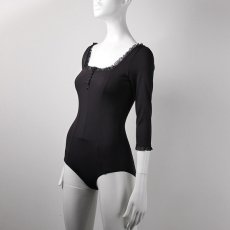 画像8: 【LEVDANCE】  Elizabeth square neck leotard (8)