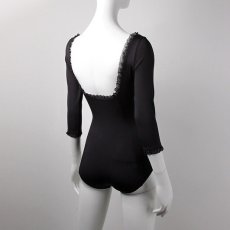 画像7: 【LEVDANCE】  Elizabeth square neck leotard (7)