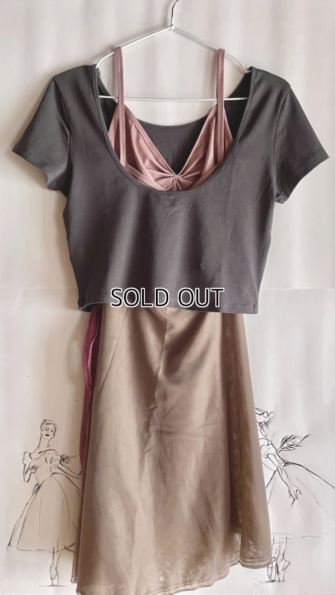 画像2: 【entrechat】 Ballerina5 ローバックTシャツ (2)