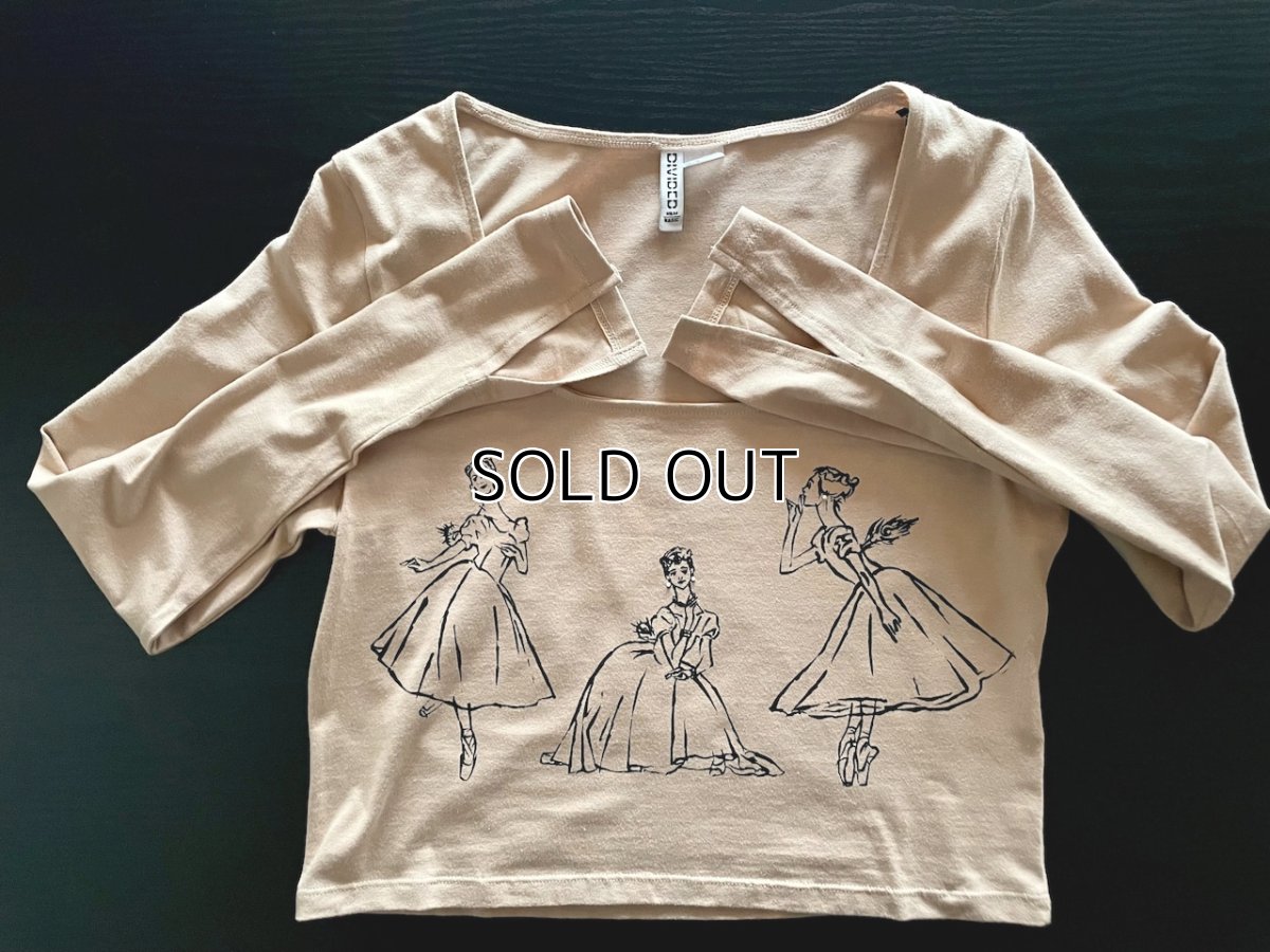 画像3: 【entrechat】  〈 La Sylphide 〉Uネック長袖T (3)