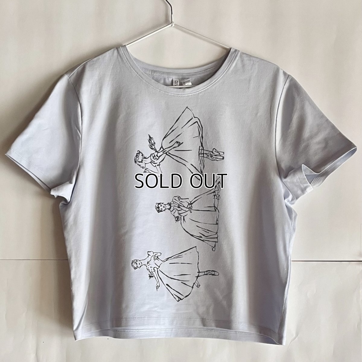 画像2: 【entrechat】  〈 La Sylphide 〉フィットTシャツ (2)