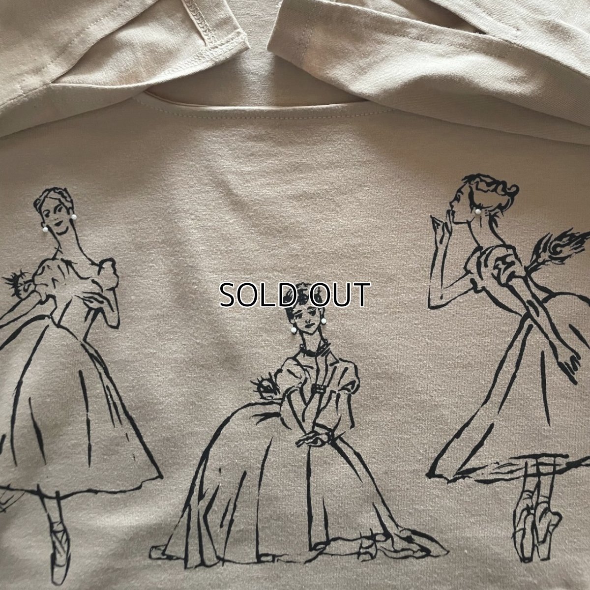 画像4: 【entrechat】  〈 La Sylphide 〉Uネック長袖T (4)