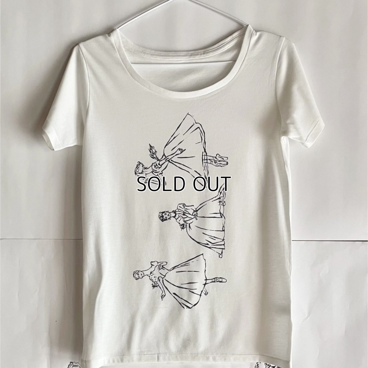 画像2: 【entrechat】  〈 La Sylphide 〉ウィメンズベーシックTシャツ (2)