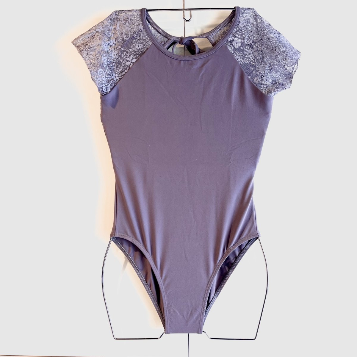 画像4: 半袖レースレオタード (4)