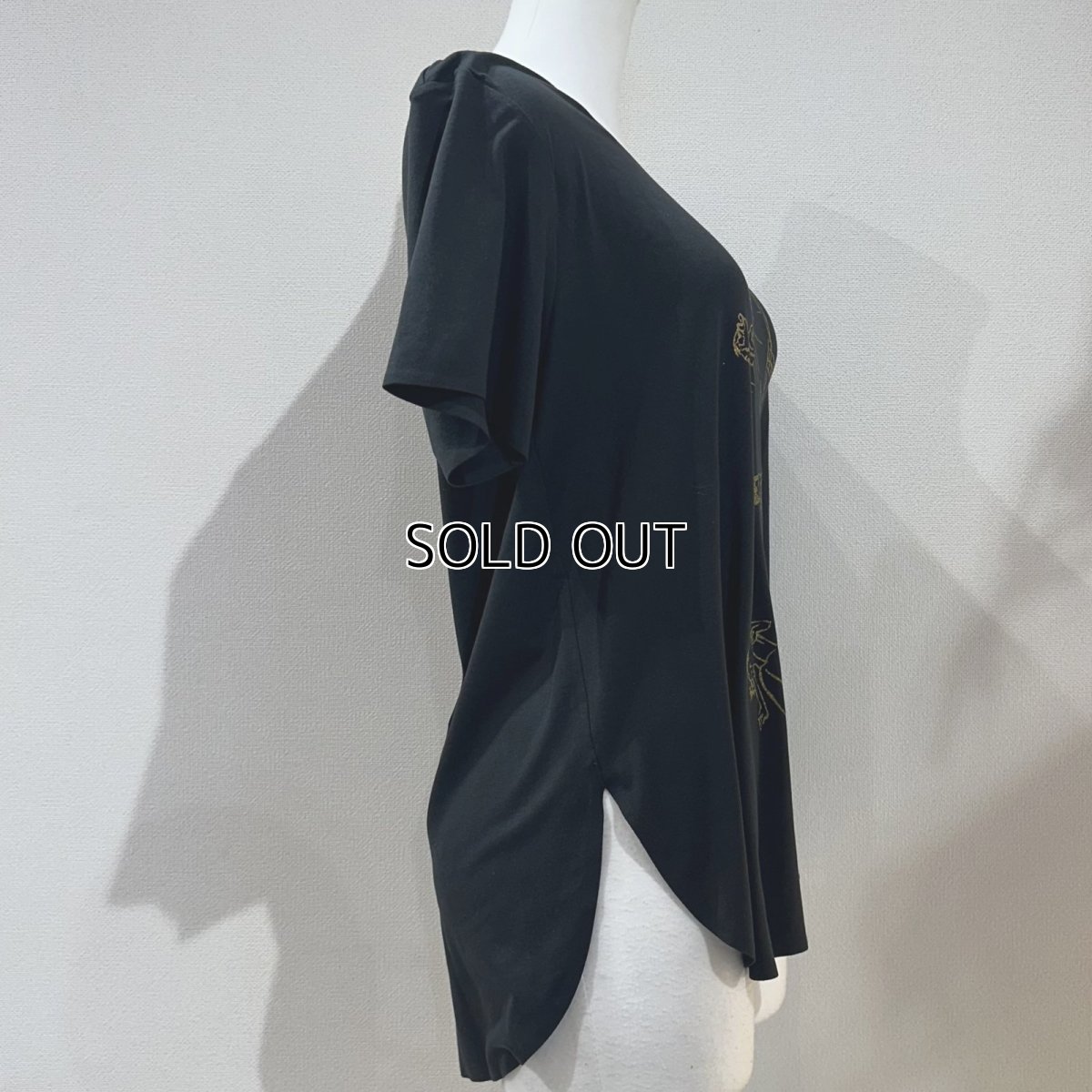 画像2: 【entrechat】  〈 La Sylphide 〉エアリズムVネックTシャツ (2)