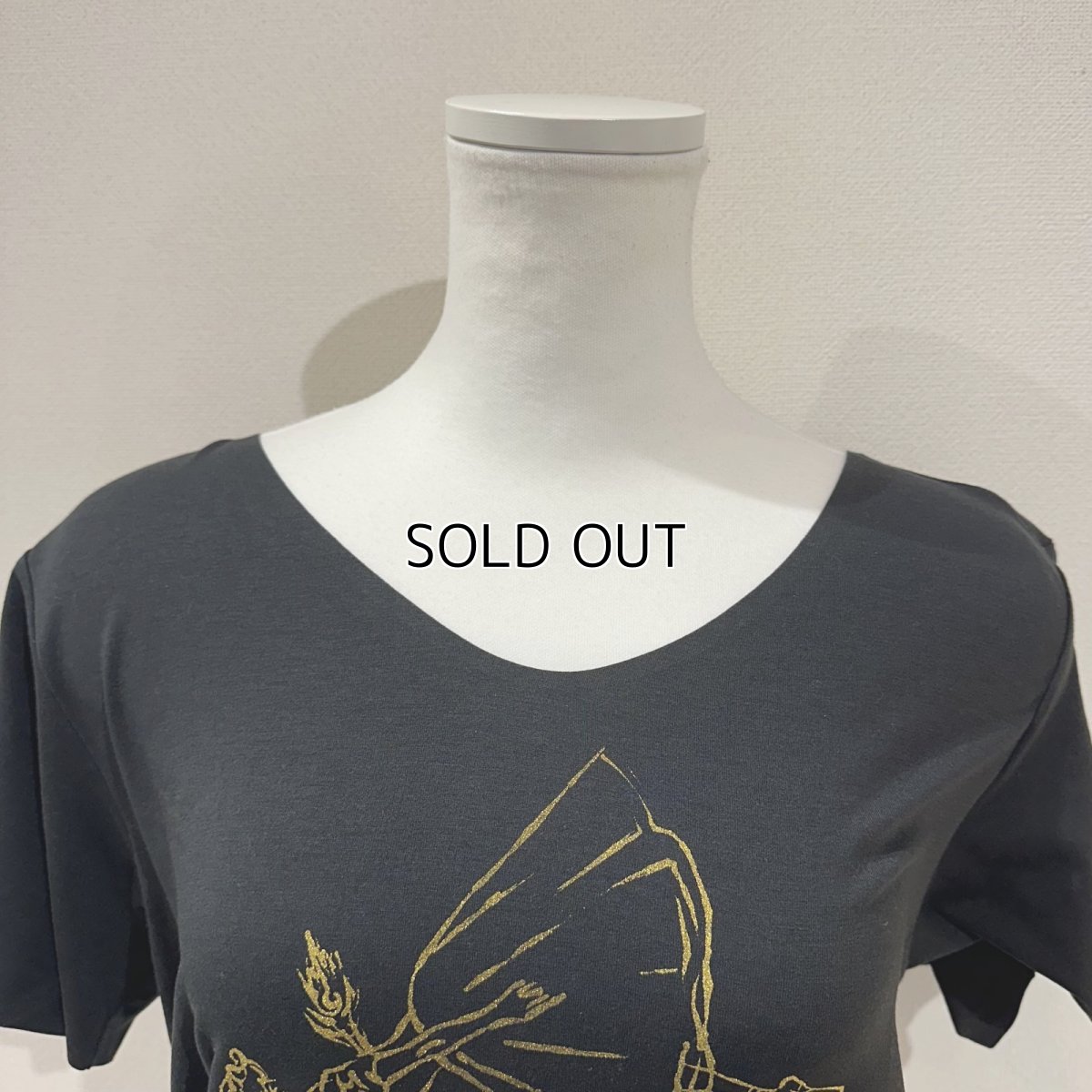 画像4: 【entrechat】  〈 La Sylphide 〉エアリズムVネックTシャツ (4)