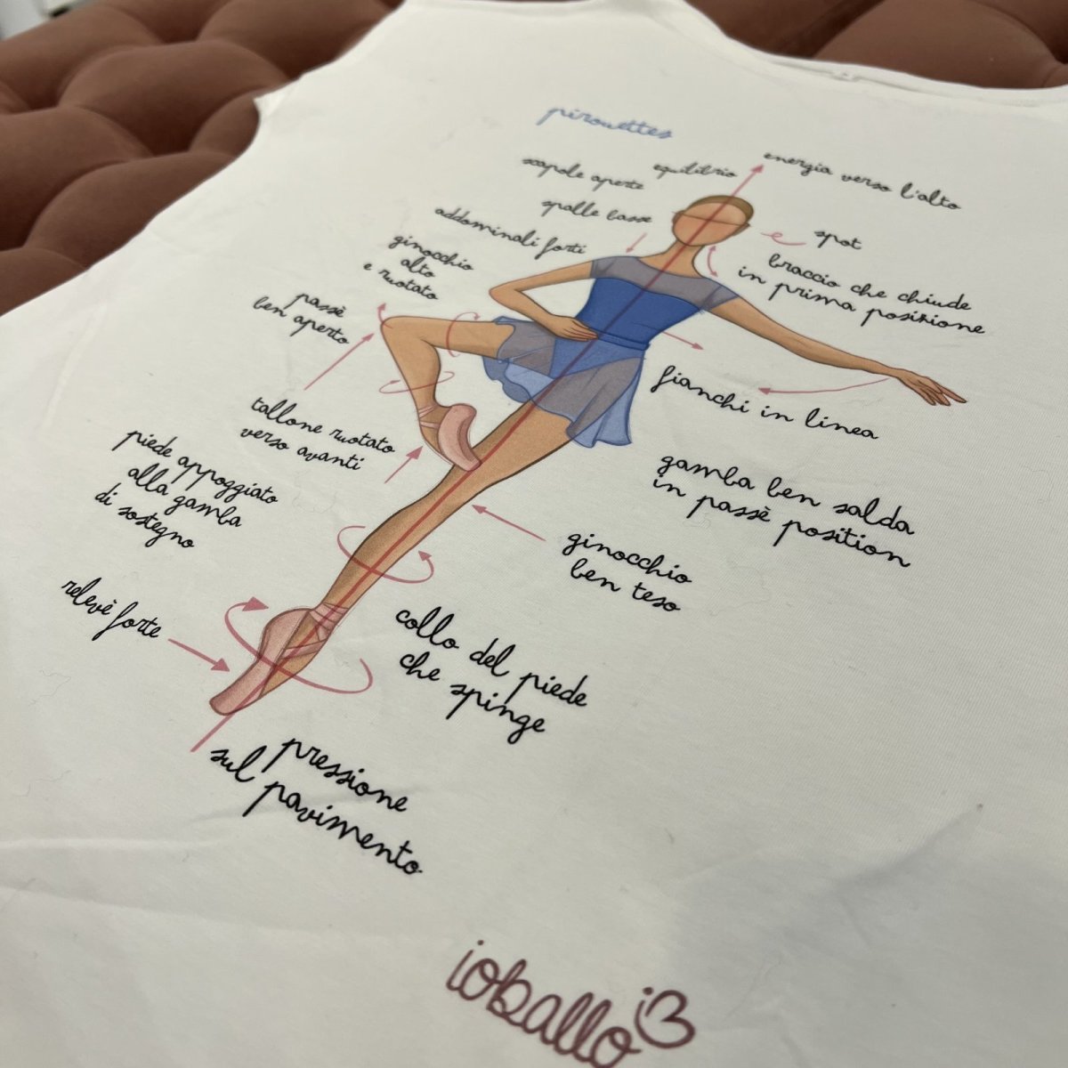 画像4: 【IOBALLO】Lesson Tシャツ (4)