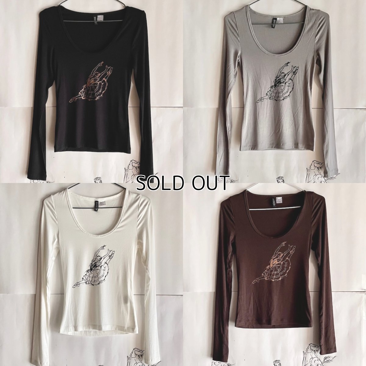 画像3: 【entrechat】  〈 KITRI 〉リブ長袖Ｔシャツ (3)