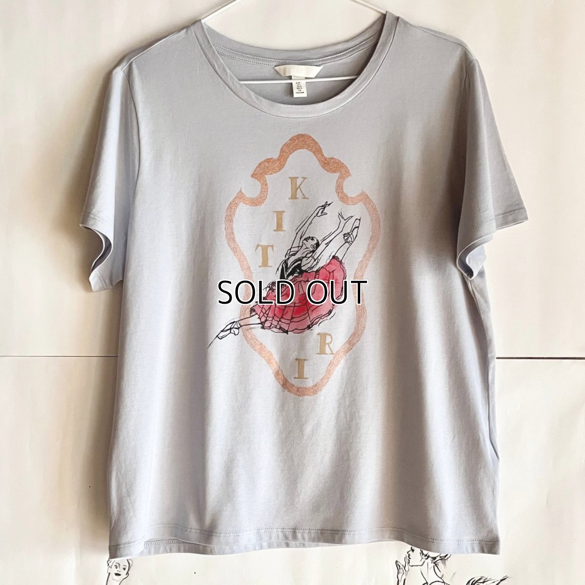 画像5: 【entrechat】  〈 KITRI 〉オーガニックコットンＴシャツ (5)