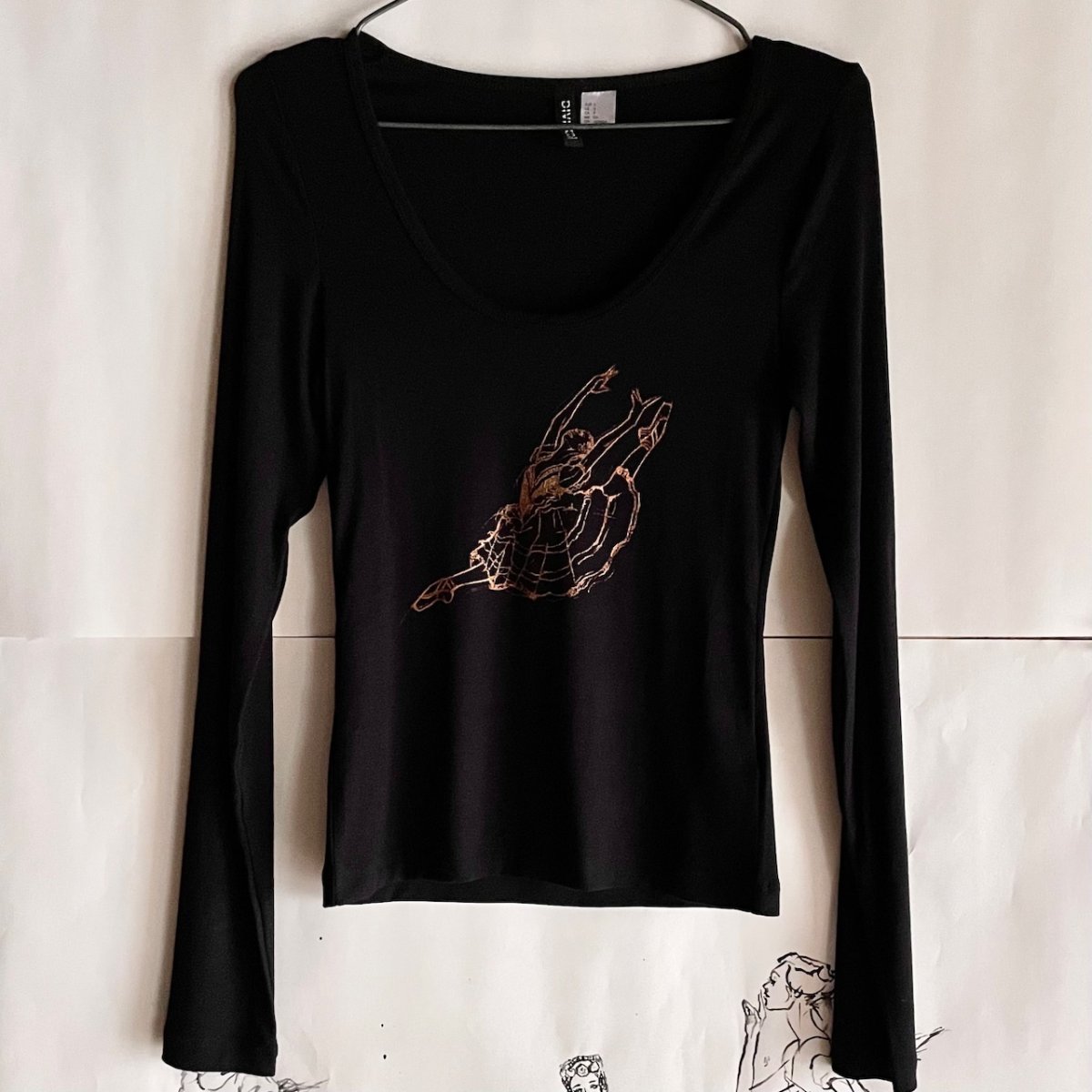 画像4: 【entrechat】  〈 KITRI 〉リブ長袖Ｔシャツ (4)