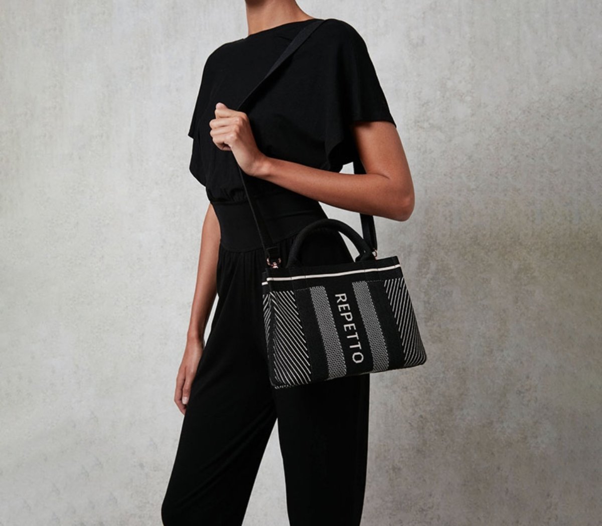 画像6: 【repetto】  キャンバスバッグ (6)