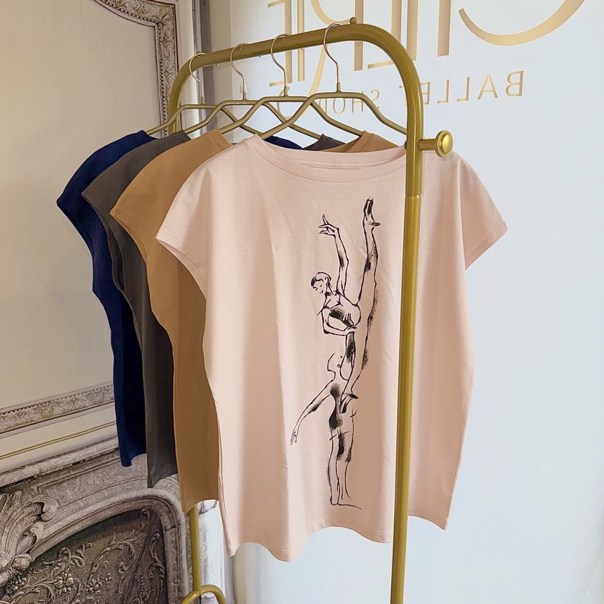 画像1: 【entrechat】  デザイナー直筆〈 Don Quixote PDD 〉ノースリーブTシャツ (1)