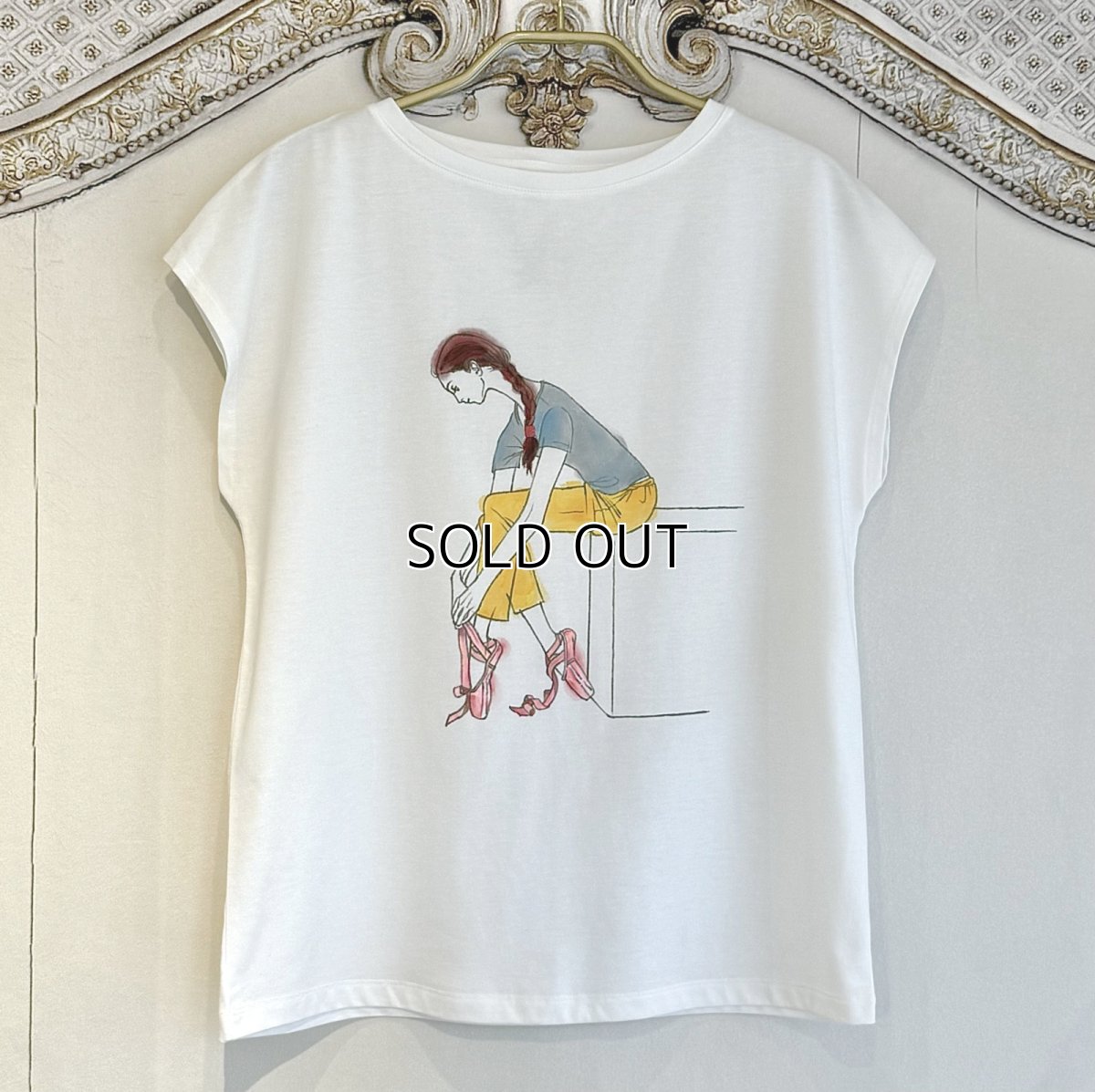 画像2: 【entrechat】  Ballerina 1 Ｔシャツ (2)