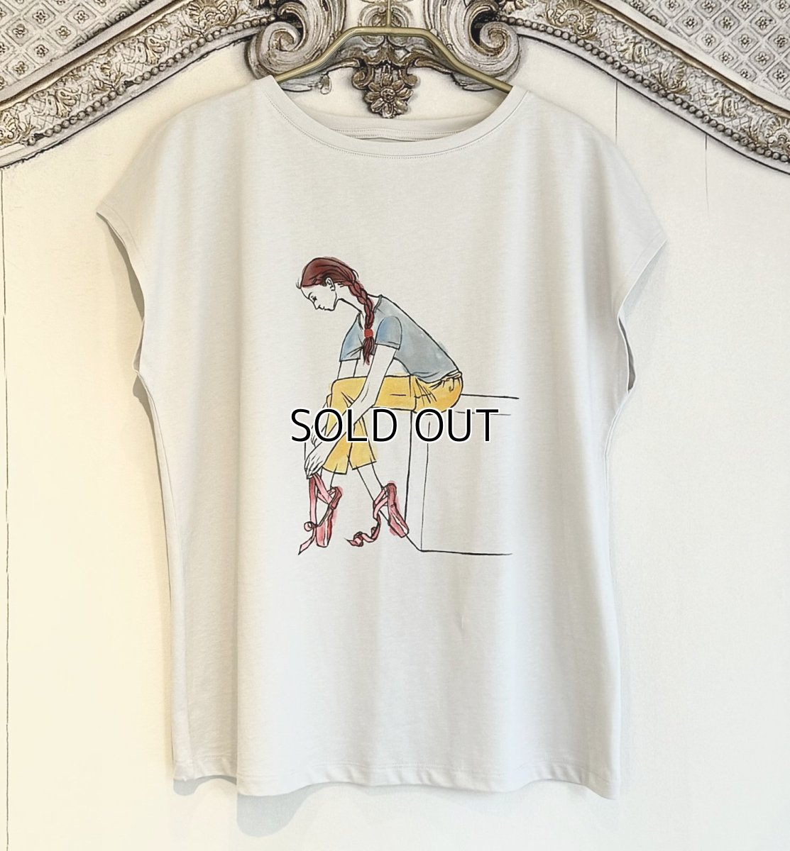 画像1: 【entrechat】  Ballerina 1 Ｔシャツ (1)