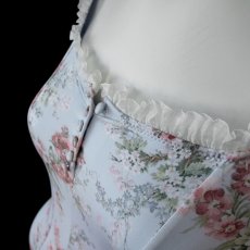 画像10: 【LEVDANCE】  Elizabeth Squareneck leotard FLORAL  (10)