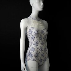 画像4: 【LEVDANCE】 Josephine Halter Neck Leotard TOILE DE JOUY (4)