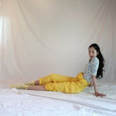 画像4: 【LEVDANCE】 Jane Short Sleeve Leotard FLORAL (4)