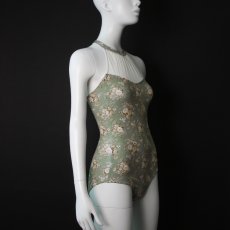 画像8: 【LEVDANCE】 Josephine Halter Neck Leotard TOILE DE JOUY (8)