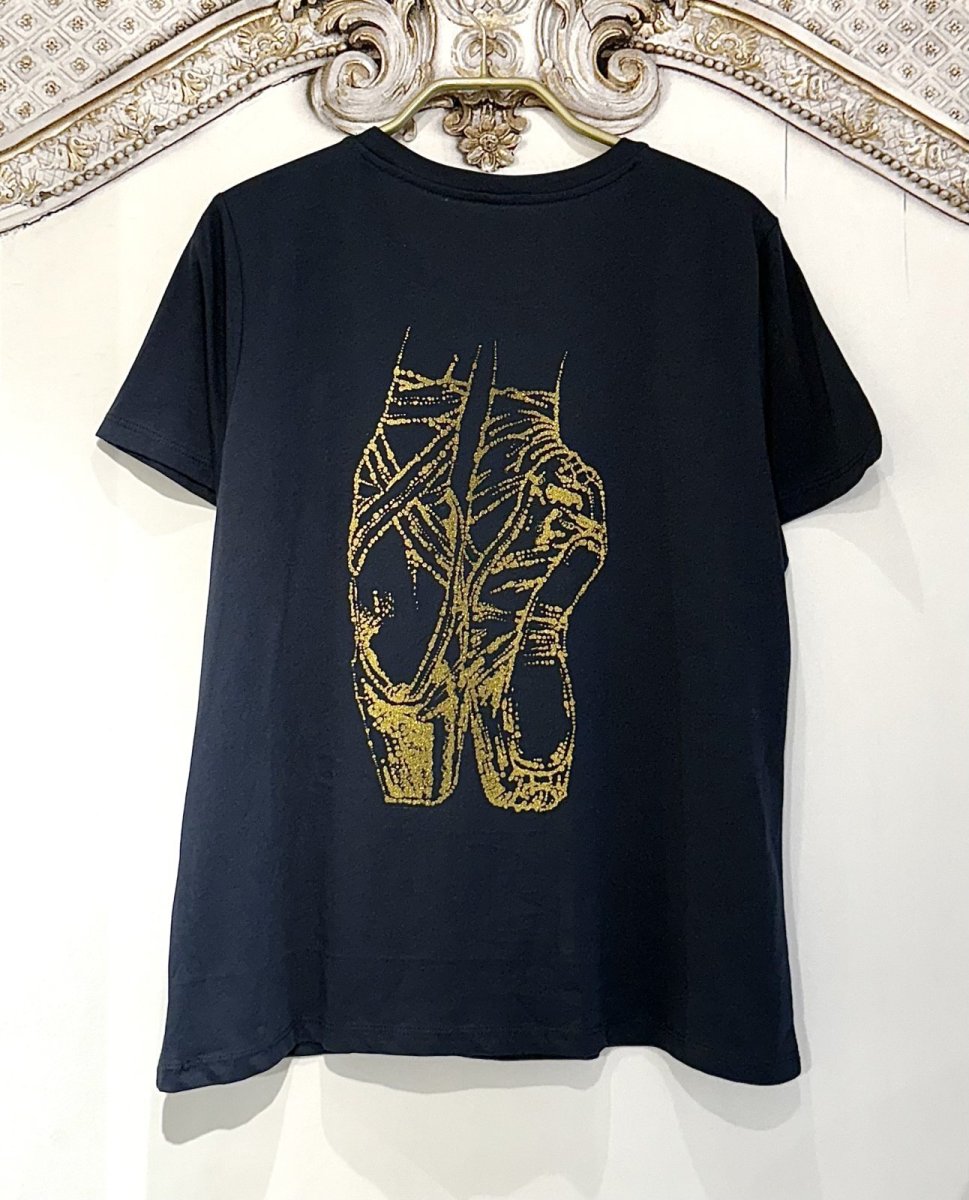 画像13: 【entrechat】  〈 Pointe shoes 〉オーガニックコットンTシャツ (13)
