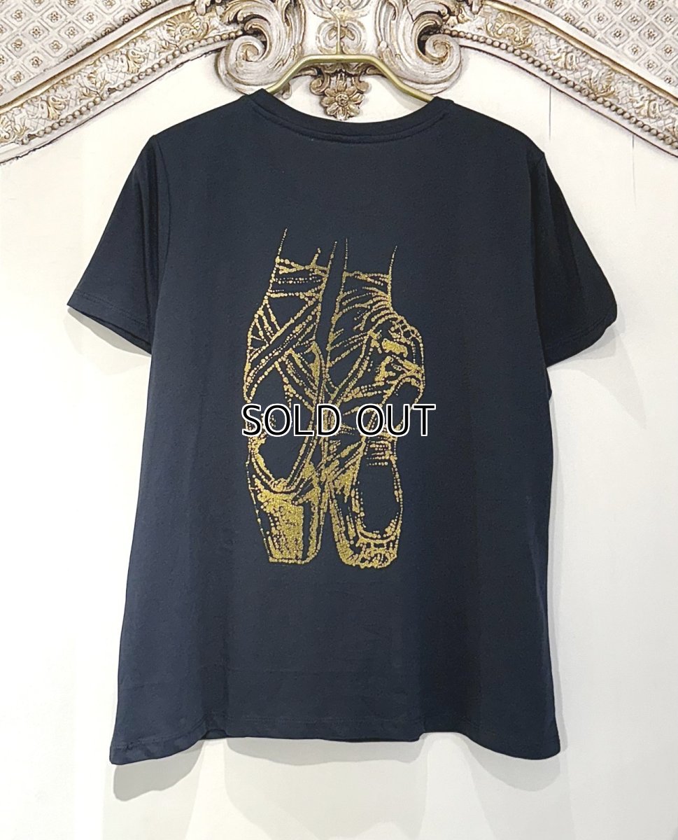 画像13: 【entrechat】  〈 Pointe shoes 〉オーガニックコットンＴシャツ (13)