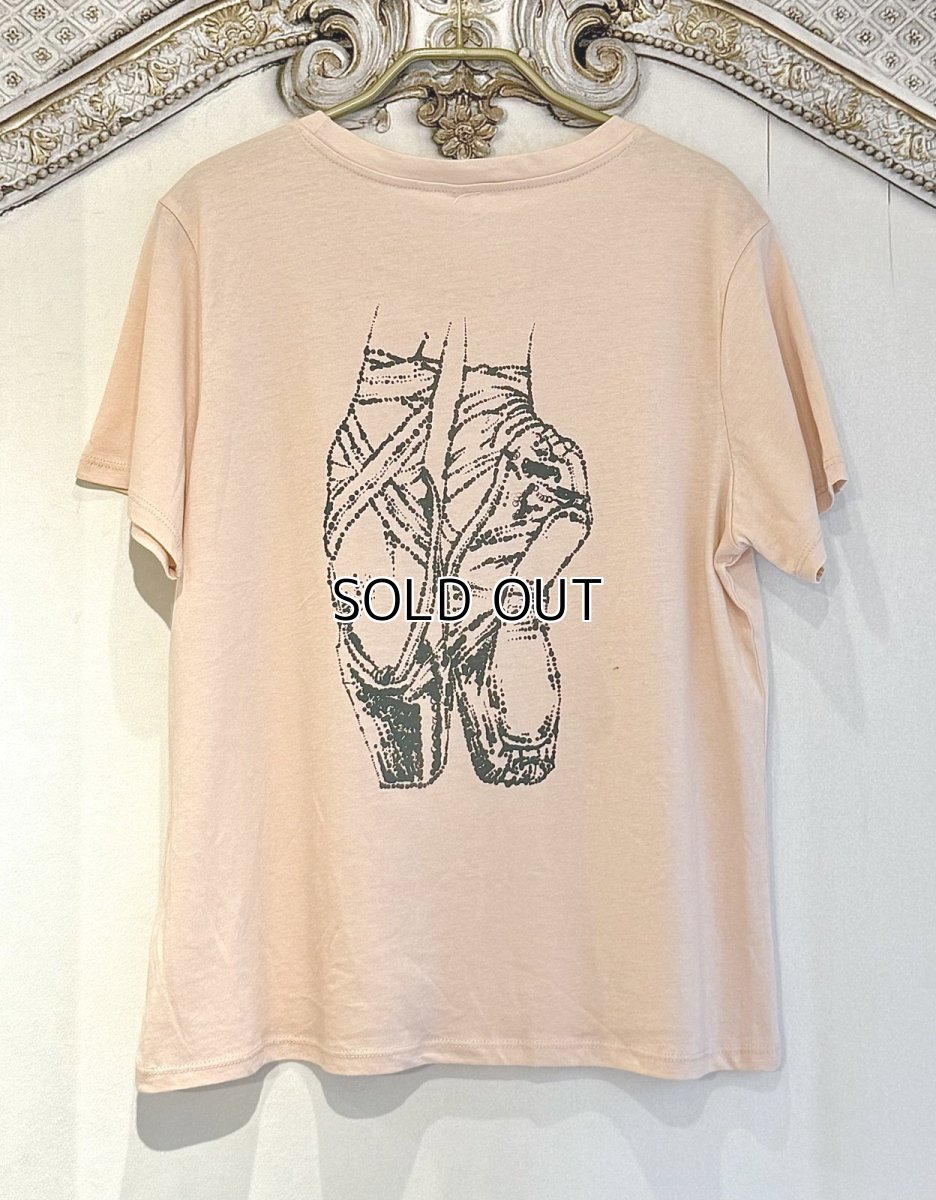 画像5: 【entrechat】  〈 Pointe shoes 〉オーガニックコットンＴシャツ (5)
