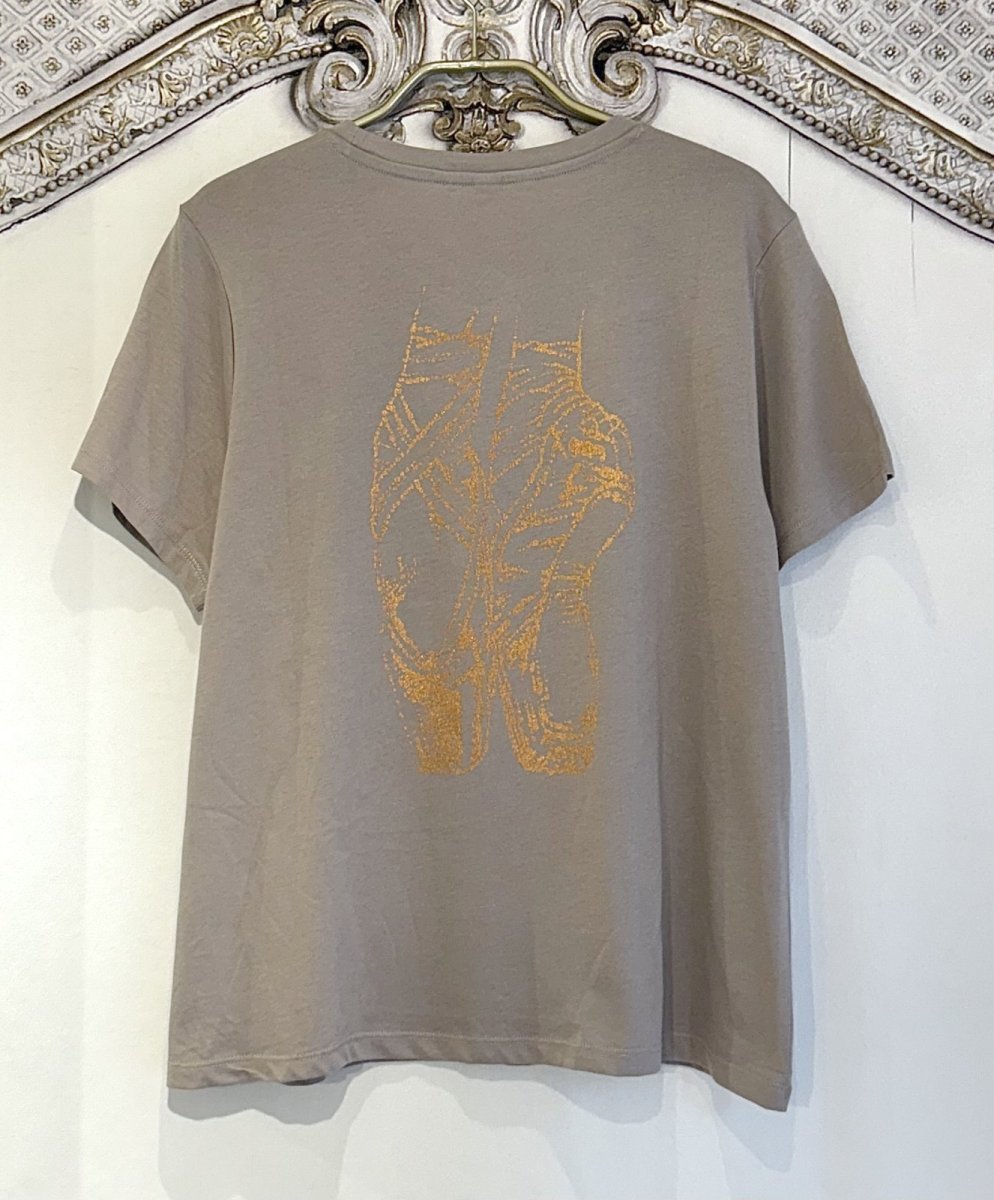 画像11: 【entrechat】  〈 Pointe shoes 〉オーガニックコットンTシャツ (11)