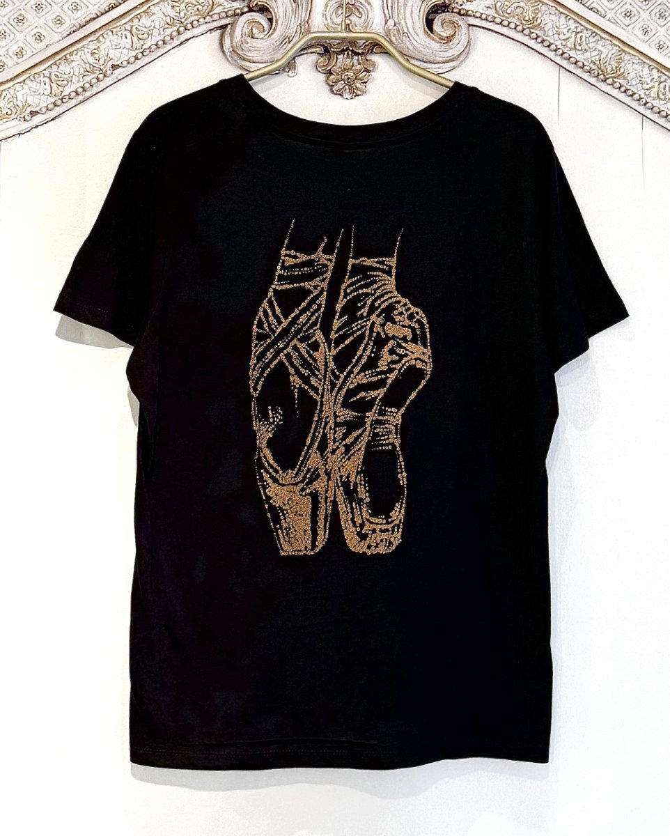 画像15: 【entrechat】  〈 Pointe shoes 〉オーガニックコットンTシャツ (15)