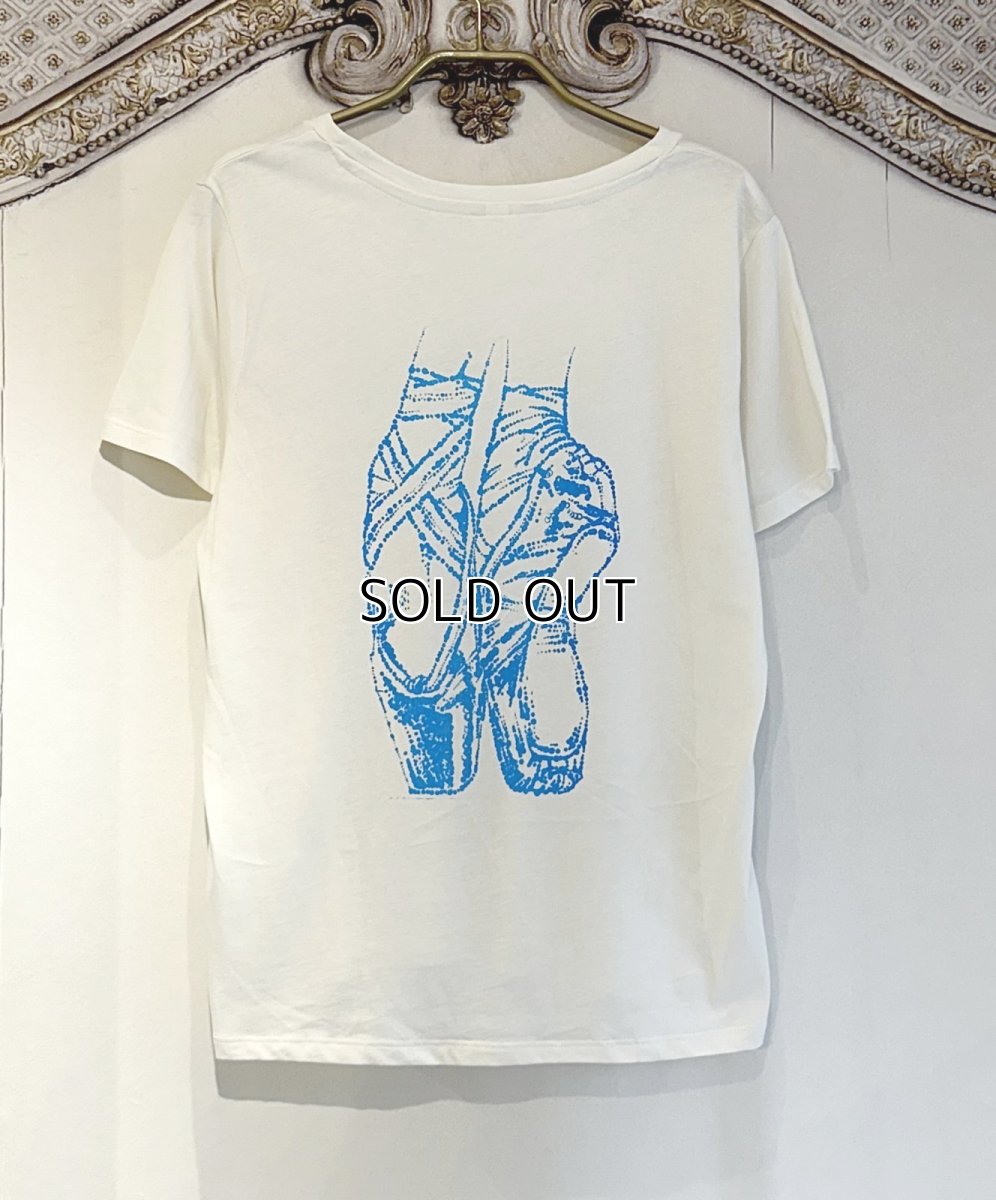 画像9: 【entrechat】  〈 Pointe shoes 〉オーガニックコットンＴシャツ (9)
