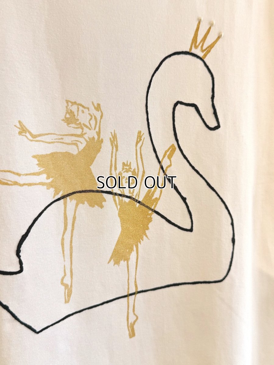 画像2: 【entrechat】  〈Odette〉クロップドストレッチTシャツ (2)