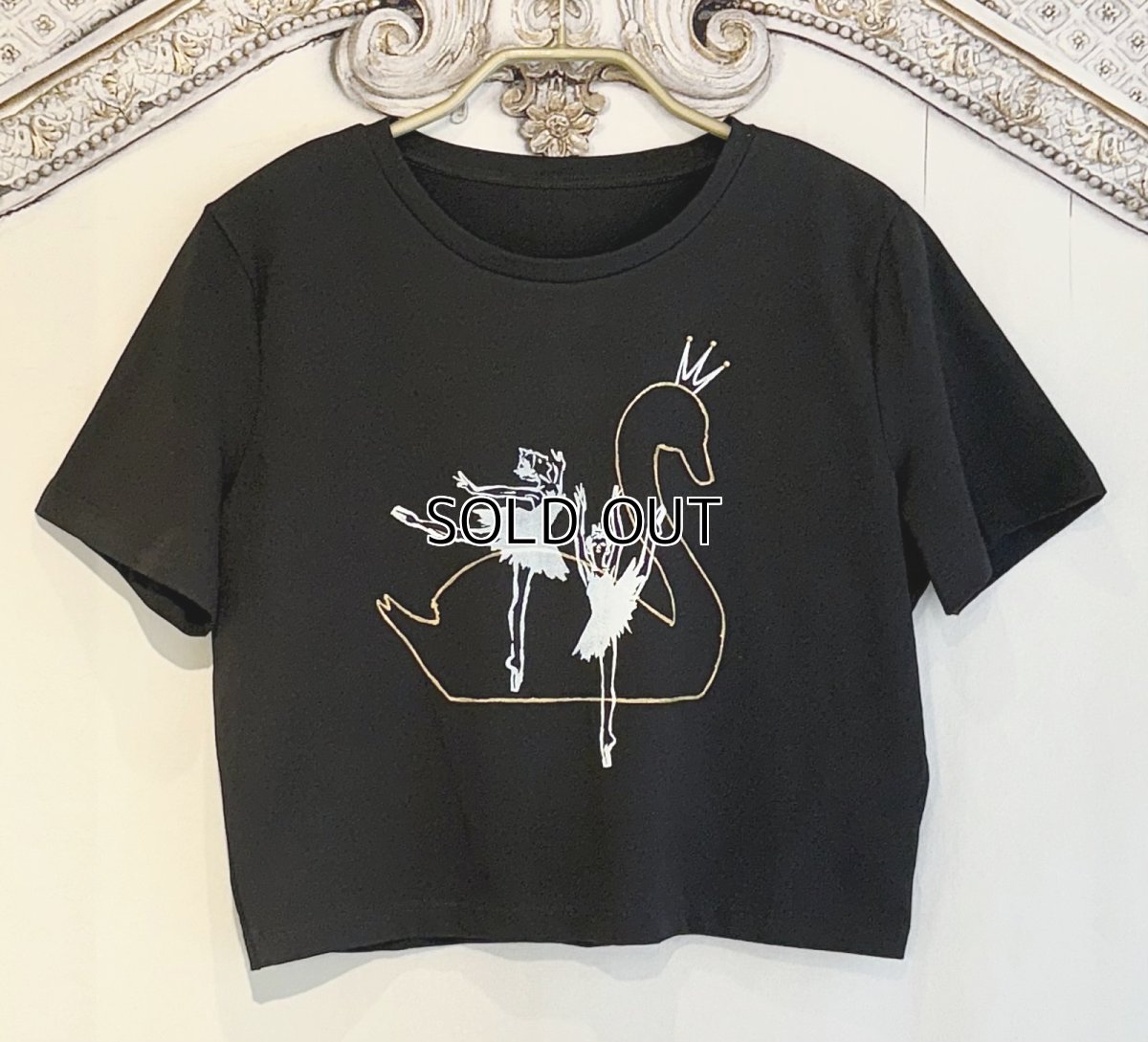 画像5: 【entrechat】  〈Odette〉クロップドストレッチTシャツ (5)