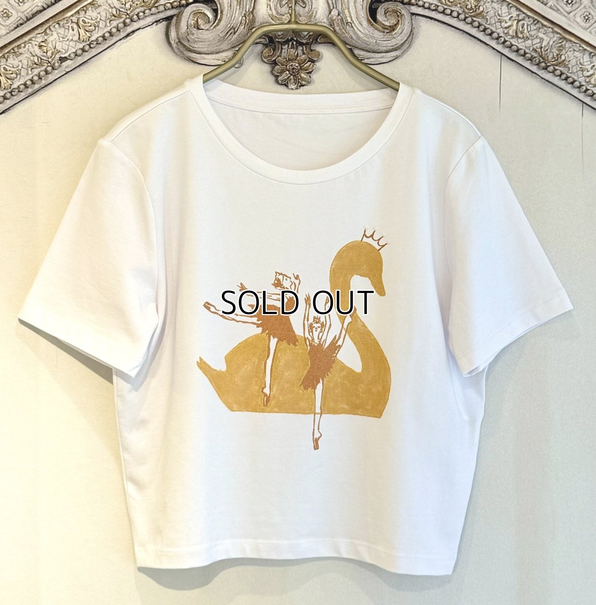 画像3: 【entrechat】  〈Odette〉クロップドストレッチTシャツ (3)