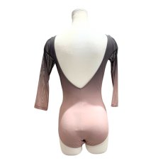 画像3: 【BYPLIE】  BOAT NECK MESH SLEEVE LEOTARD (3)