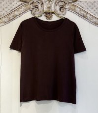 画像2:  　B品【entrechat】  point shoes オーガニックコットンTシャツ (2)