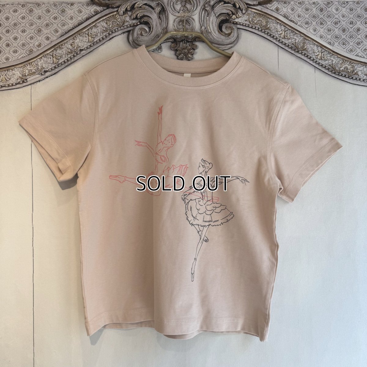 画像2: 【entrechat】  〈 ballerina 〉オーバーサイズコットンTシャツ (2)