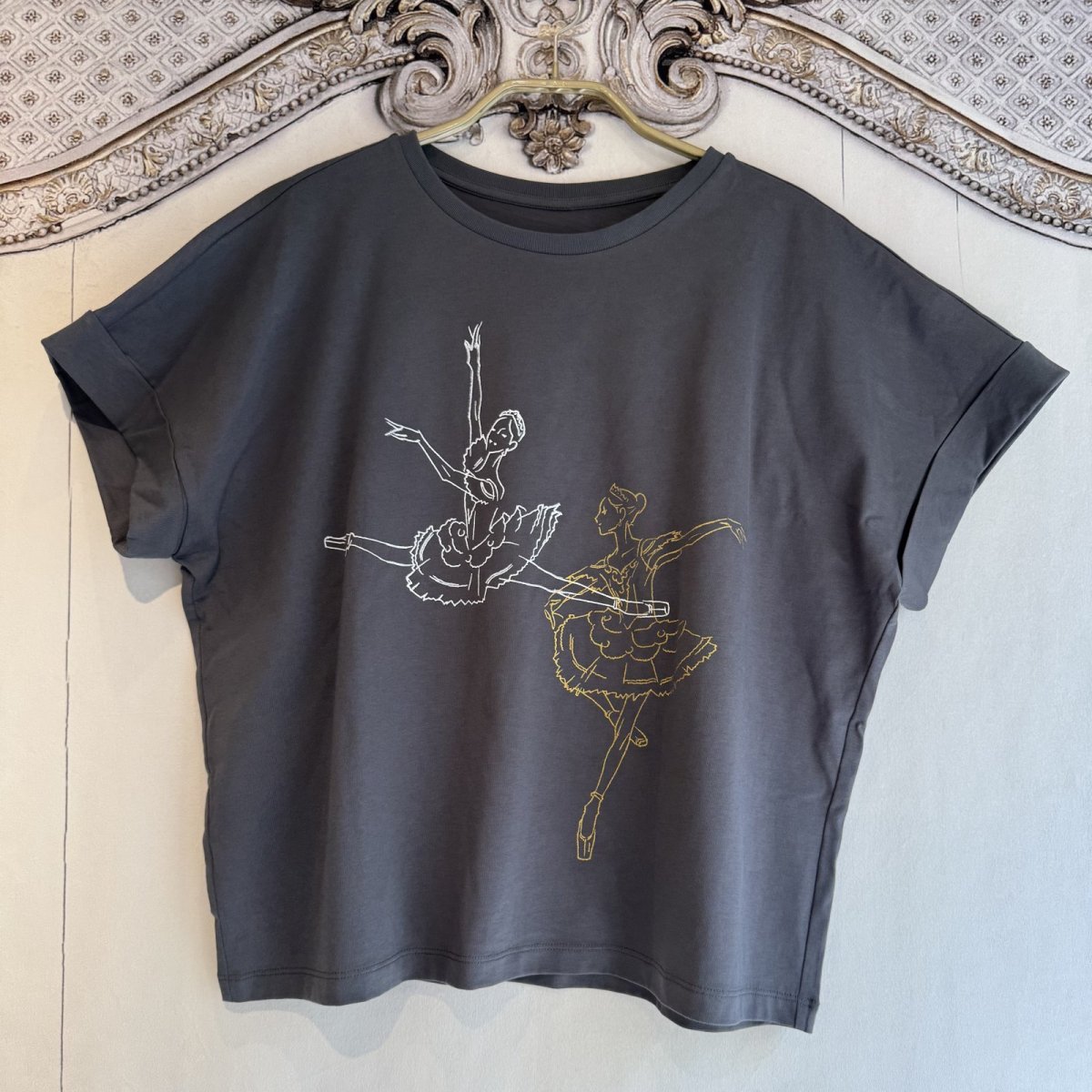 画像4: 【entrechat】  〈 ballerina 〉スムースコットンリラックスＴシャツ (4)