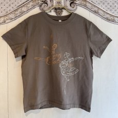 画像1: 【entrechat】  〈 ballerina 〉オーバーサイズコットンTシャツ (1)