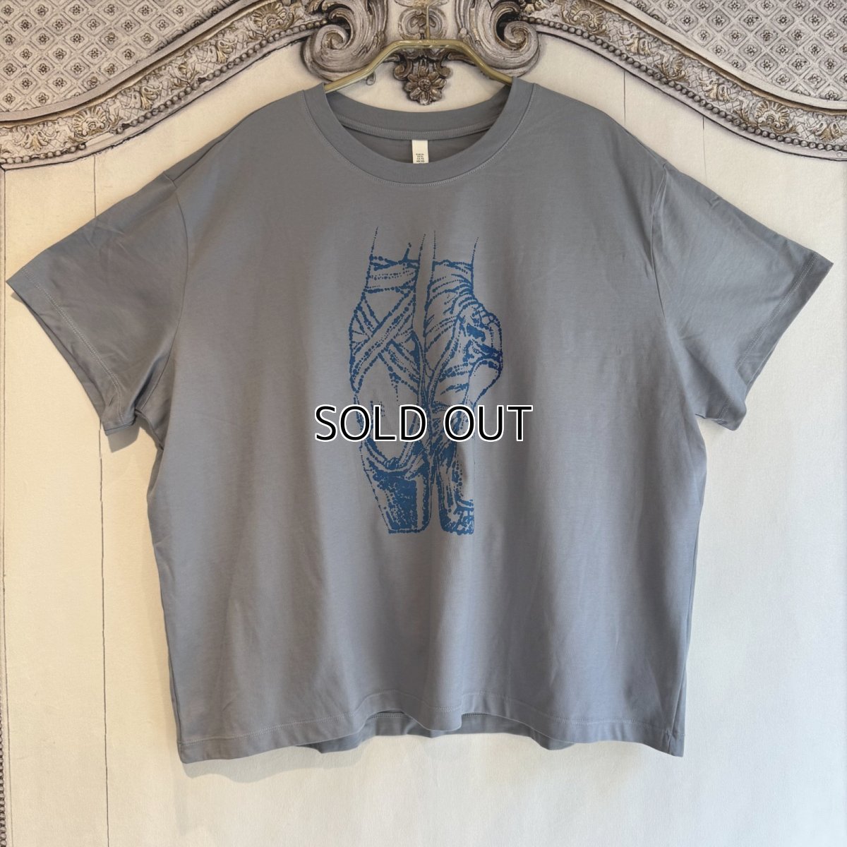 画像4: 【entrechat】  〈 Pointe shoes 〉オーバーサイズＴシャツ (4)