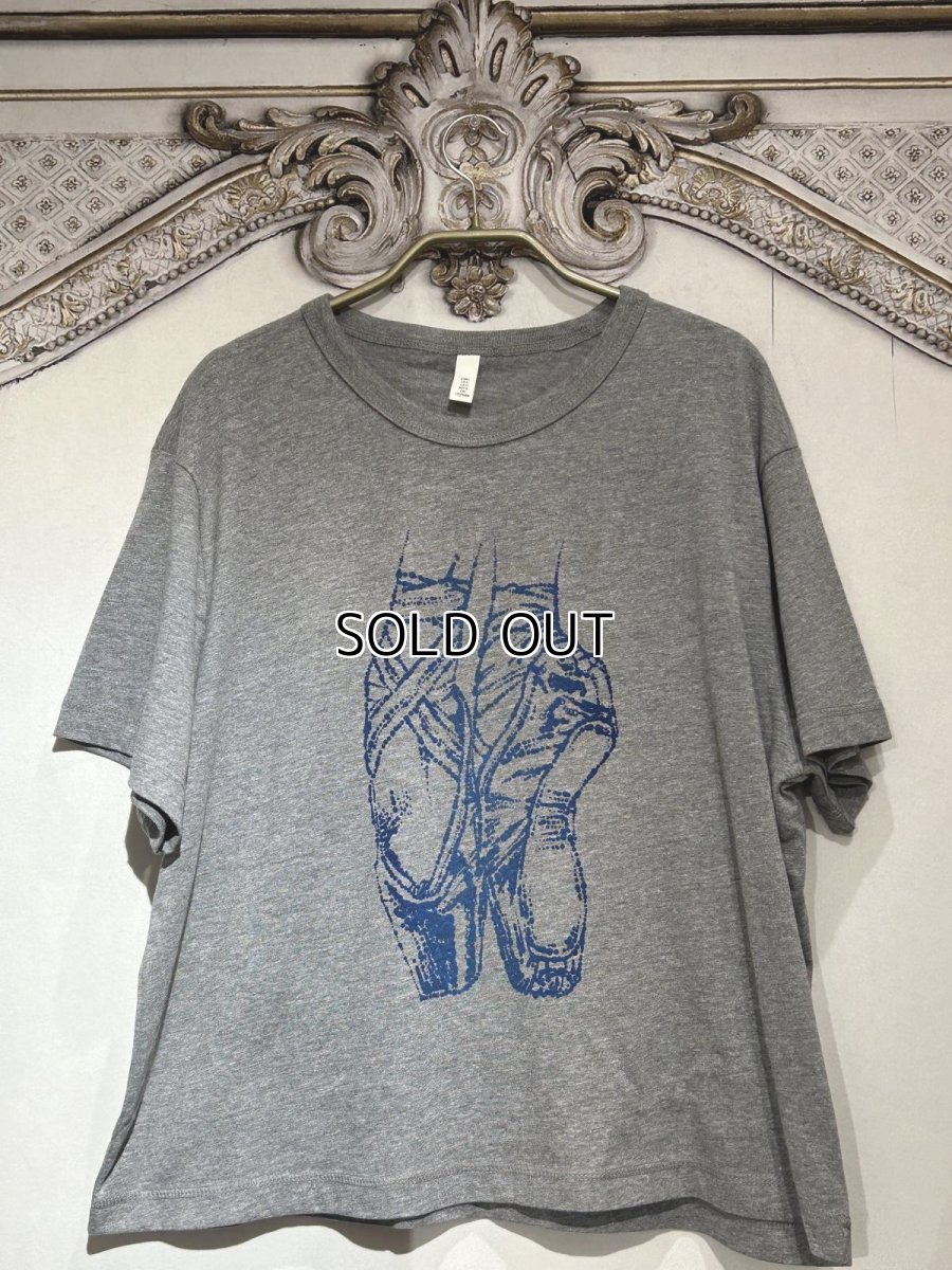 画像1: 【entrechat】  〈 Pointe shoes 〉オーバーサイズＴシャツ (1)