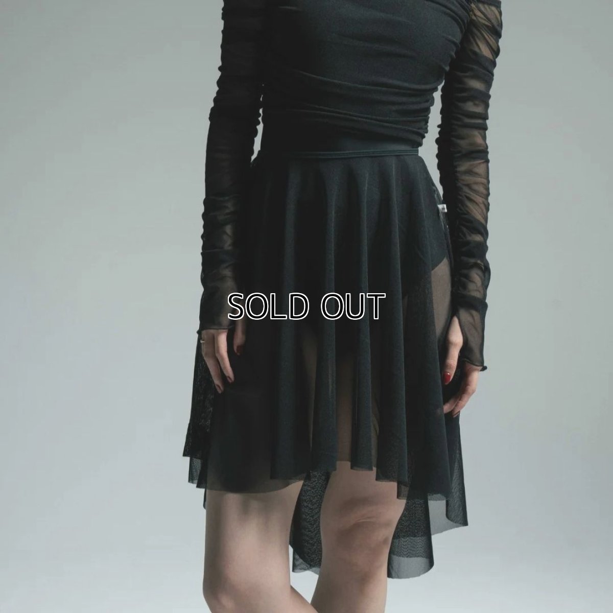 画像1: 【EMOIR】 Rehearsal skirt (1)