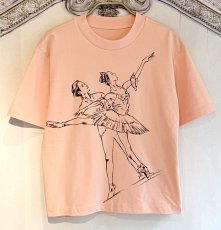 画像1: 【entrechat】 デザイナー 根井様 直筆 ＜ 眠れる森の美女＞エアリズムコットンTシャツ (1)