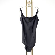 画像3: 【LEVDANCE】  Charlotte lace-up leotard Black (3)