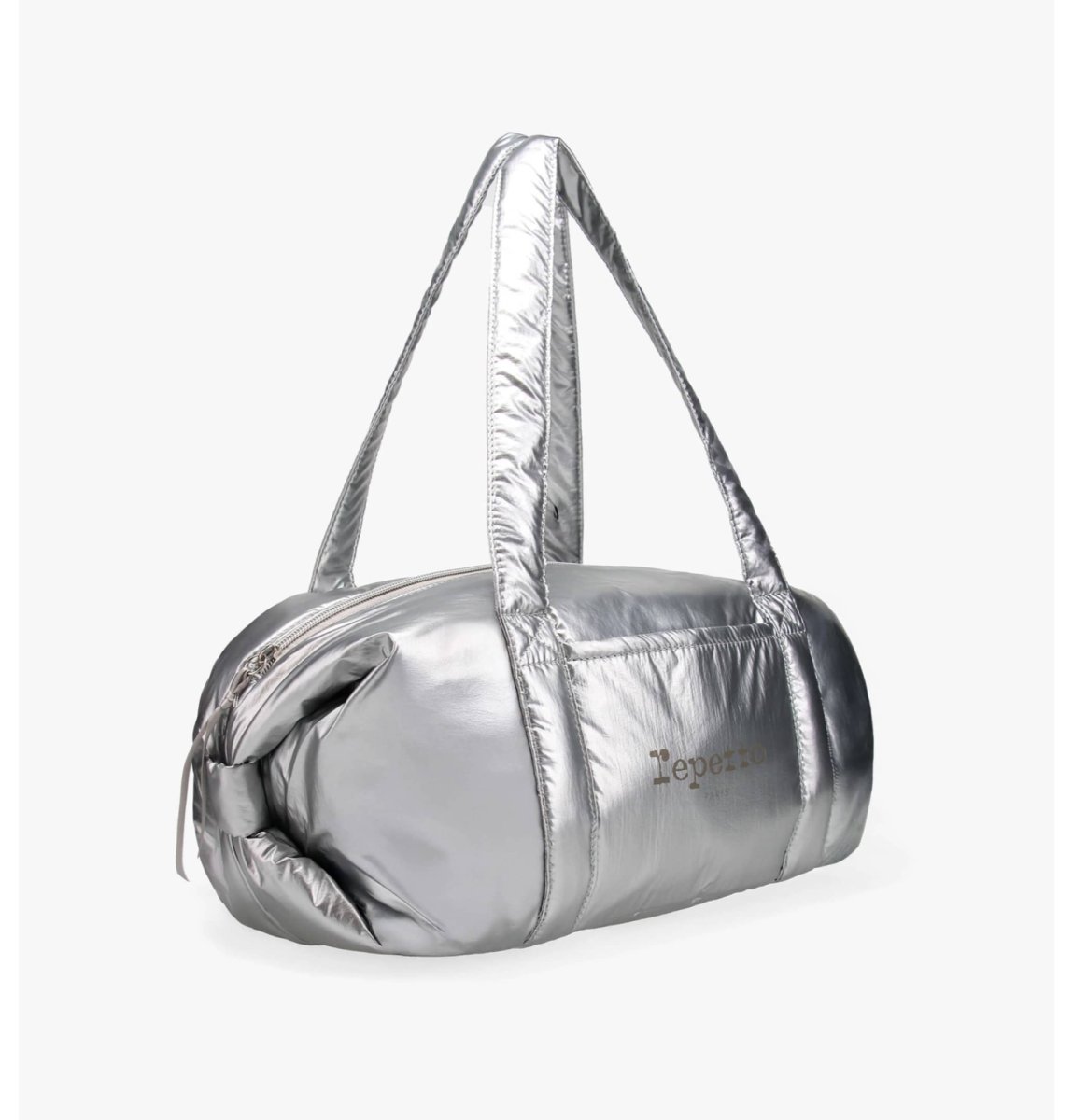 画像3: 【repetto】  シルバーダッフルバッグ(Mサイズ) (3)