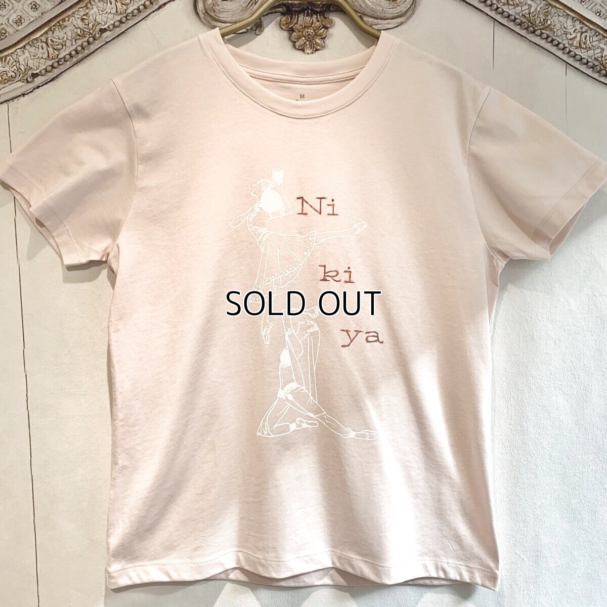 画像1: 【entrechat】 〈 NIKIYA 〉クルーネック半袖Tシャツ (1)